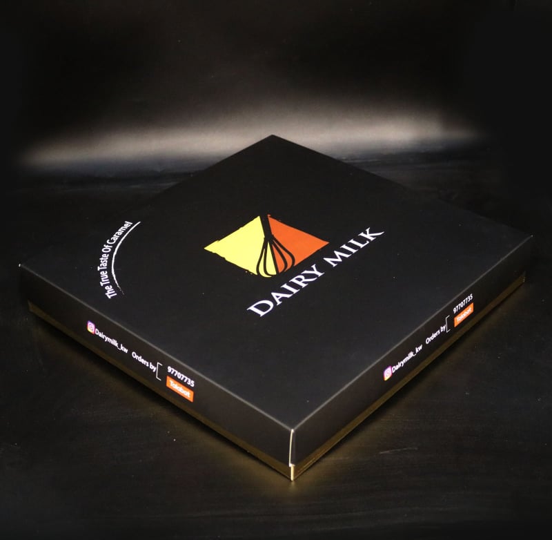 Design, printing and packaging of sweets and chocolate boxes