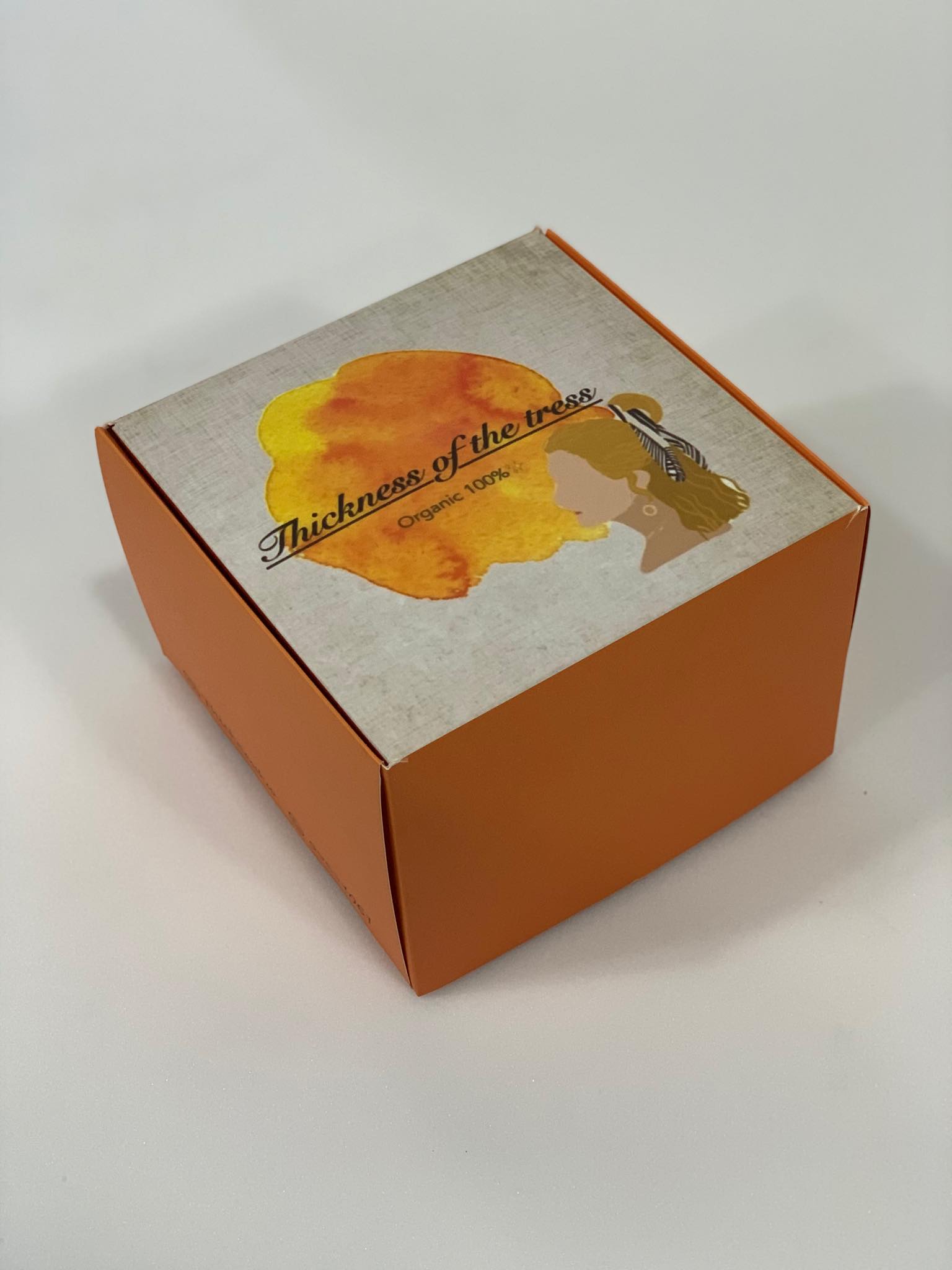 Design and printing of hair care products boxes