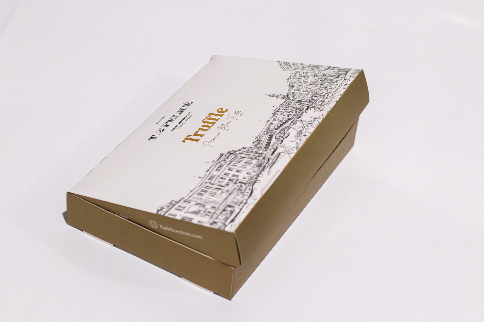 Design, packaging and printing of sweets and pastries boxes
